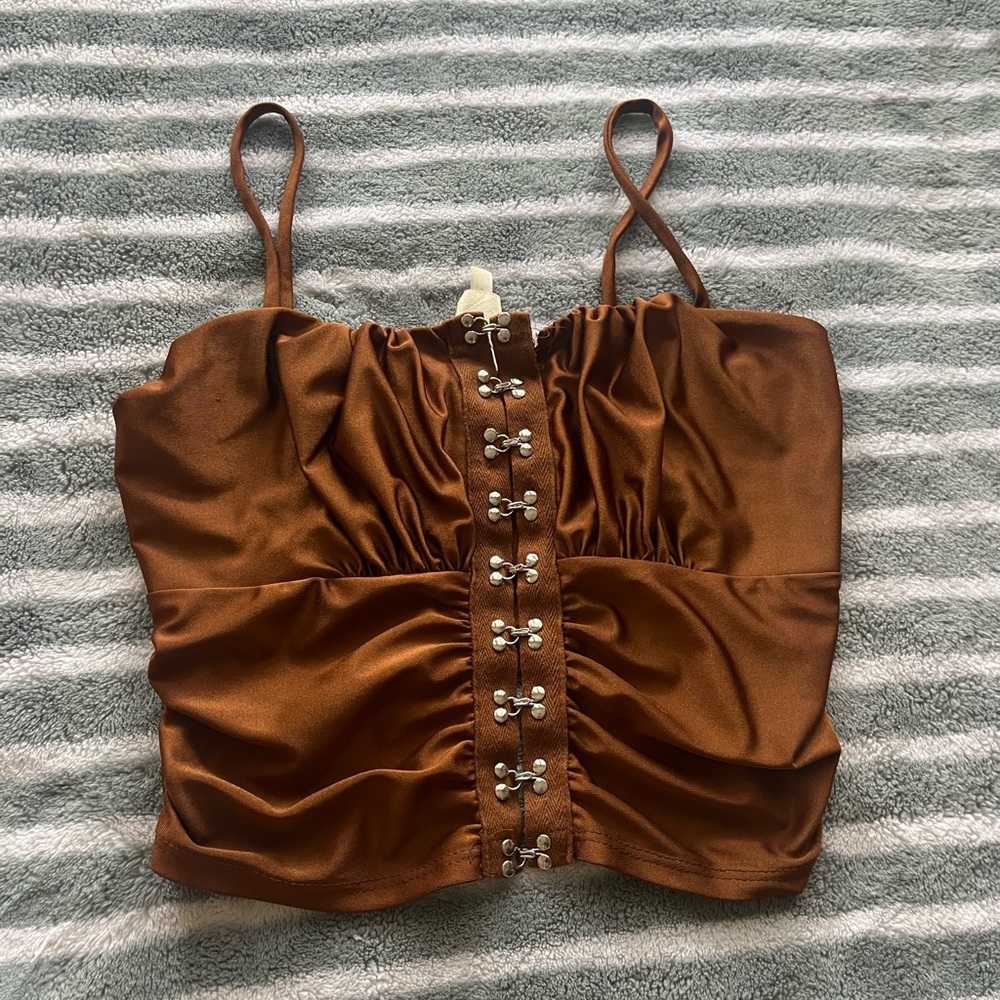 cute trendy corset top